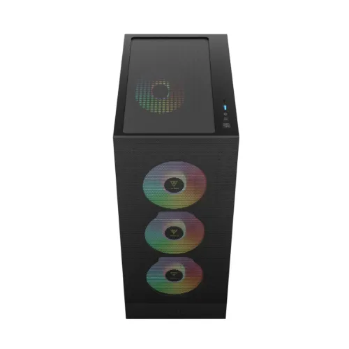Case GAMDIAS AURA GC15 ARGB Black | Mid Tower | Kính Cường Lực | RGB